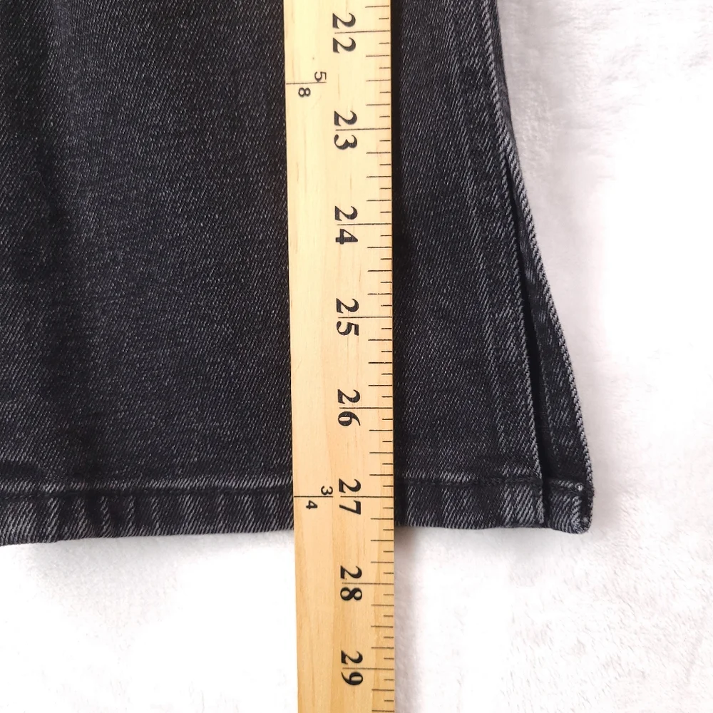 Abercrombie The Skinny High Rise Jeans Black 27 4 Short
